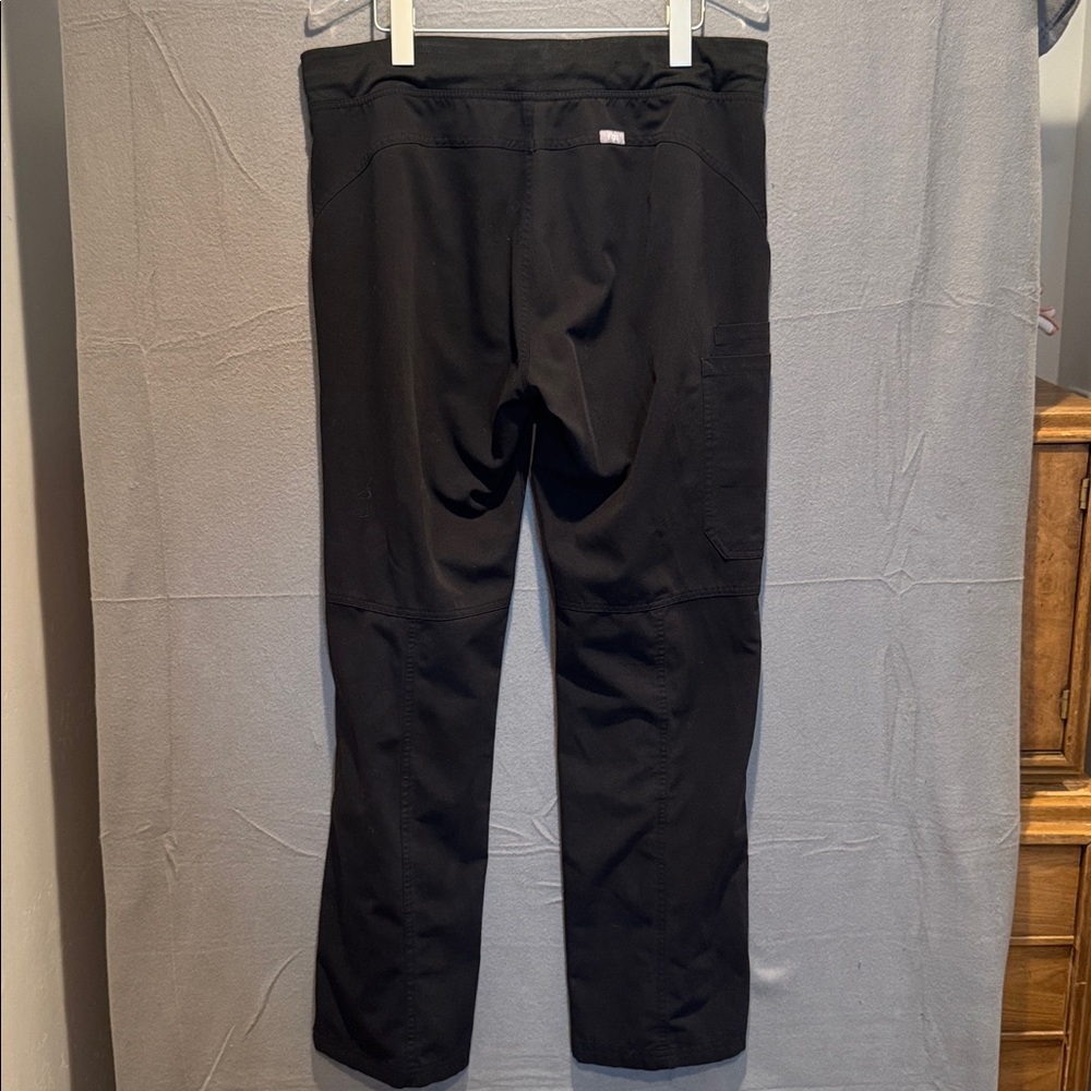 Figs Black Drawstring Scrub Pants - image 2